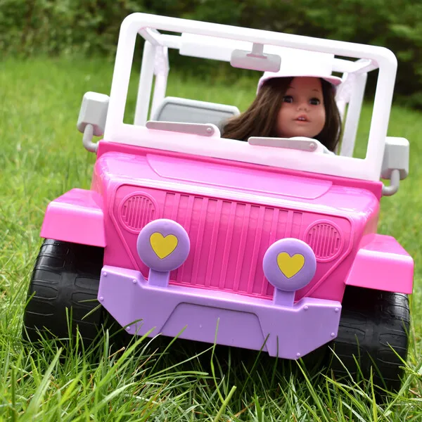 Sophia's by Teamson Kids 18'' Doll 4 x 4 Beach Cruiser Vehicle, Hot Pink