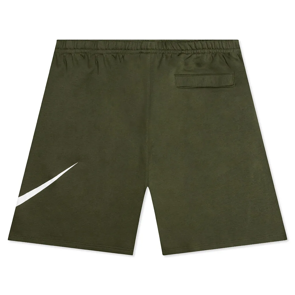 Sportswear Club Graphic Shorts - Rough Green