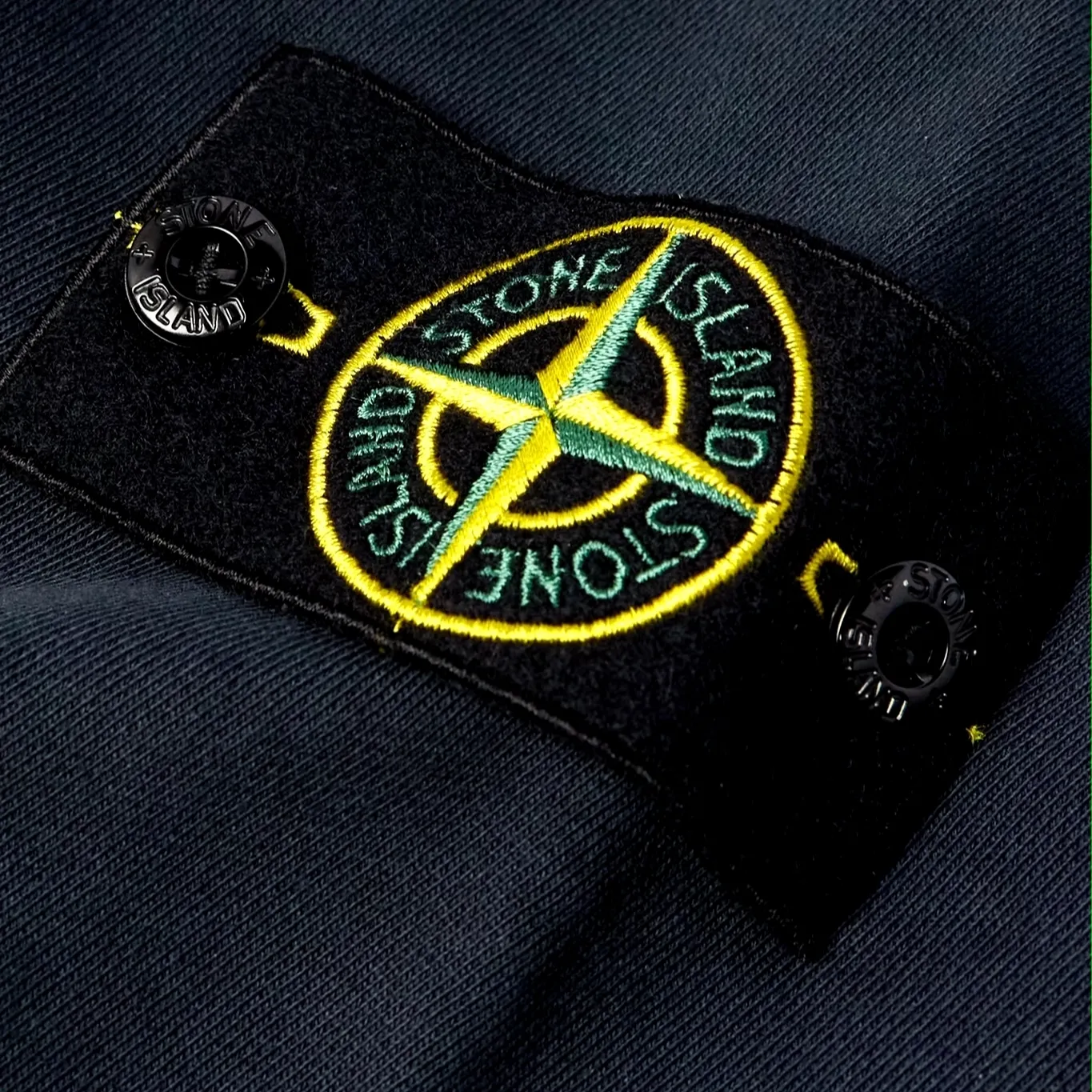 STONE ISLAND  |Long Sleeves Cotton Logo Hoodies