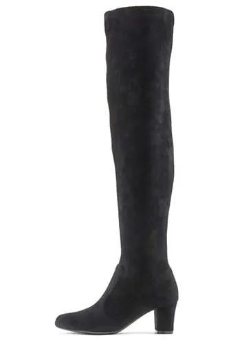 Stretchy Over-Knee Boots by LASCANA | Look Again