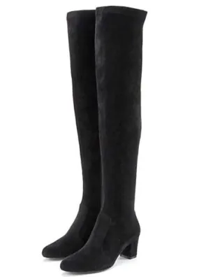 Stretchy Over-Knee Boots by LASCANA | Look Again