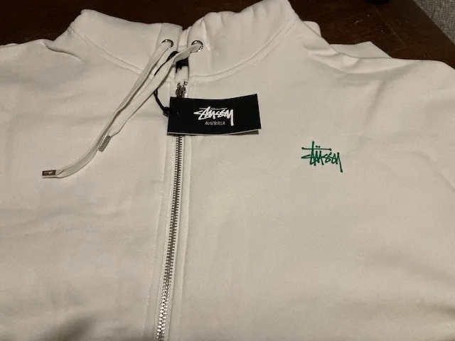 STUSSY  |Long Sleeves Plain Cotton Hoodies & Sweatshirts