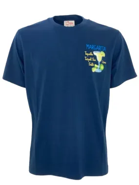 T-SHIRT UOMO BLU MARGARITA