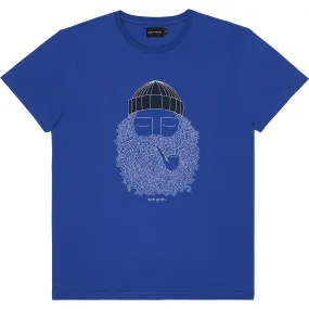 Tee-shirt Bask in the Sun Indigo Fisherman