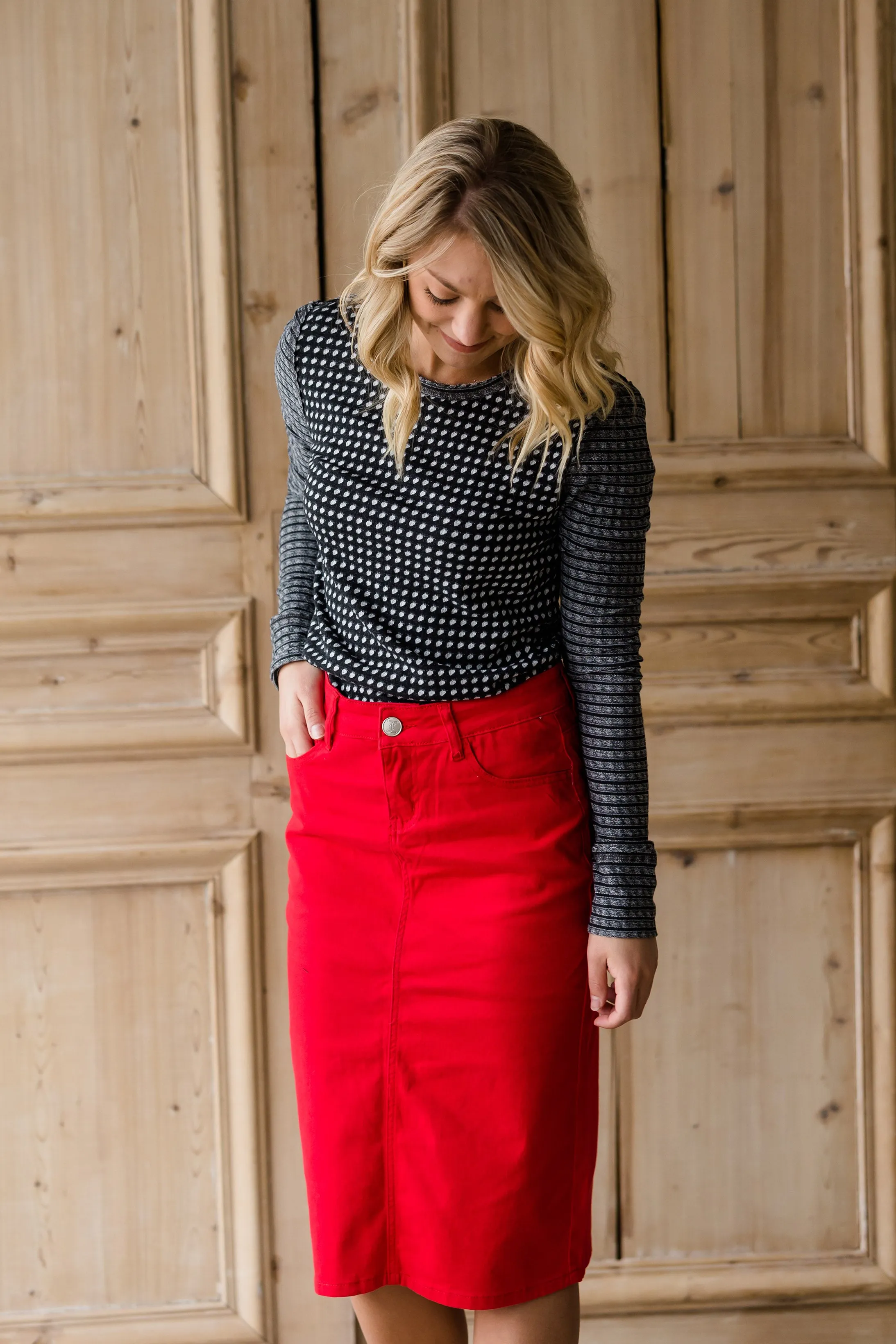 Textured Pullover Top - FINAL SALE