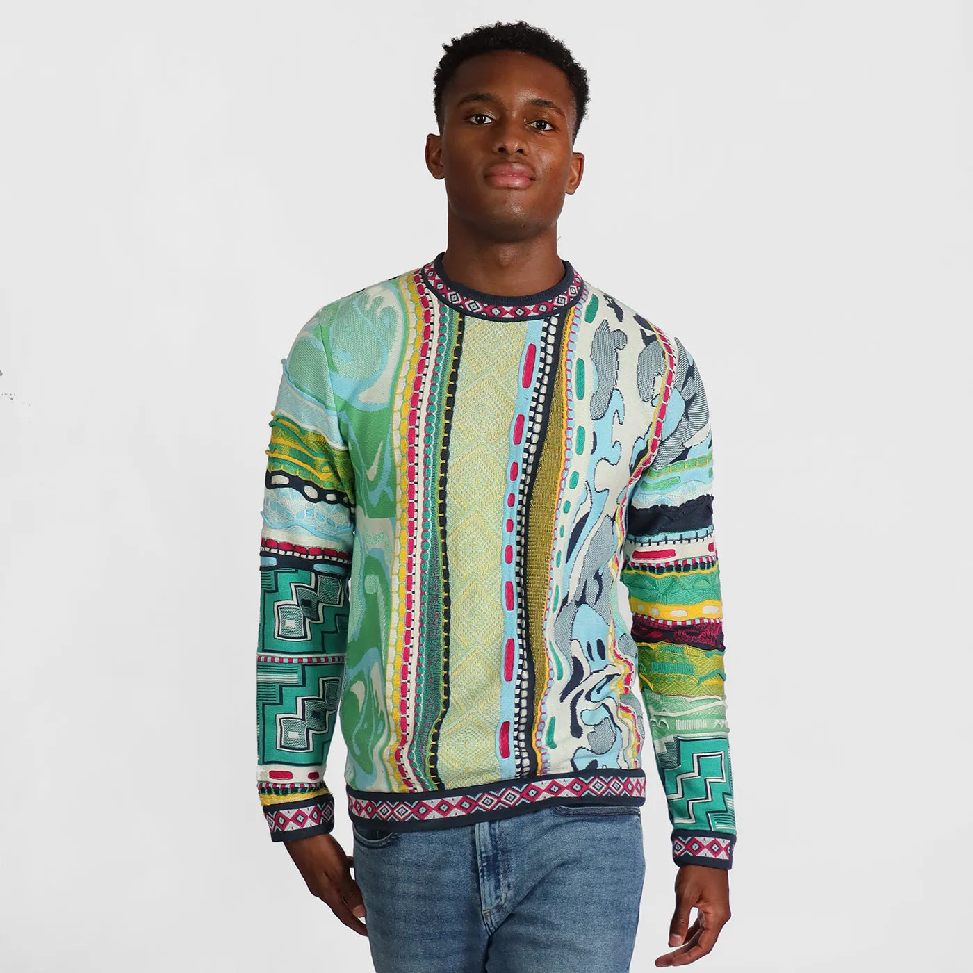 The Debut of the COOGI Art Collection - Droplet Crewneck