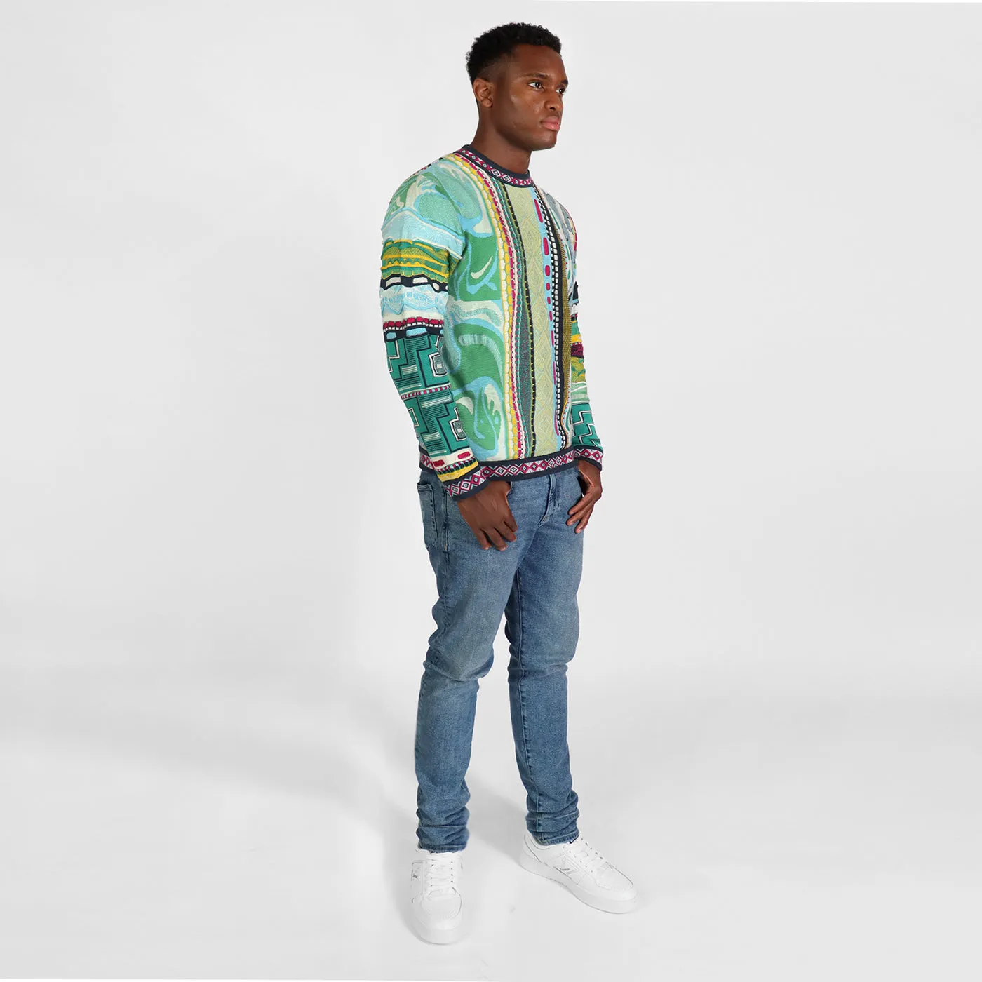 The Debut of the COOGI Art Collection - Droplet Crewneck