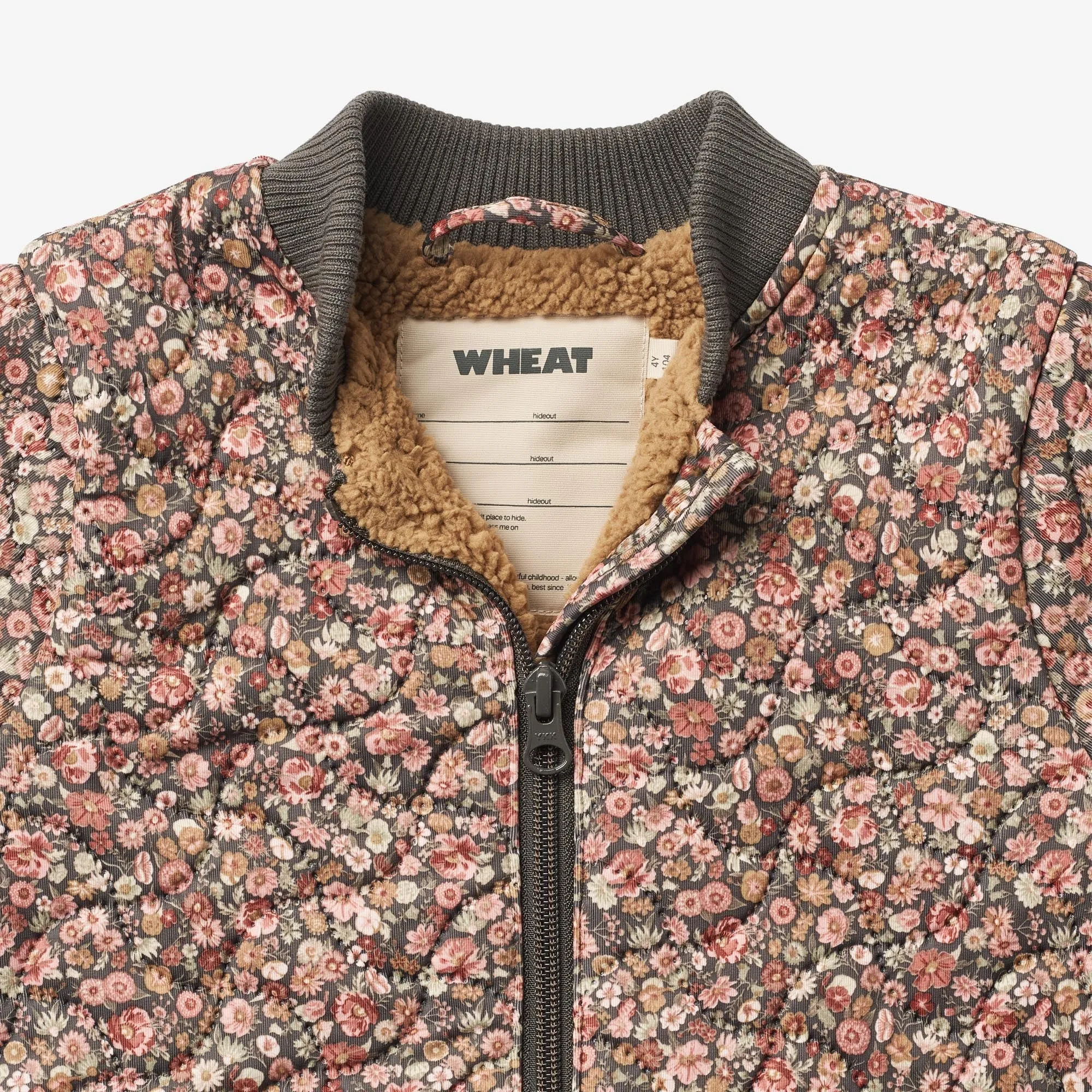 Thermo Jacket Helga - raven wild flowers