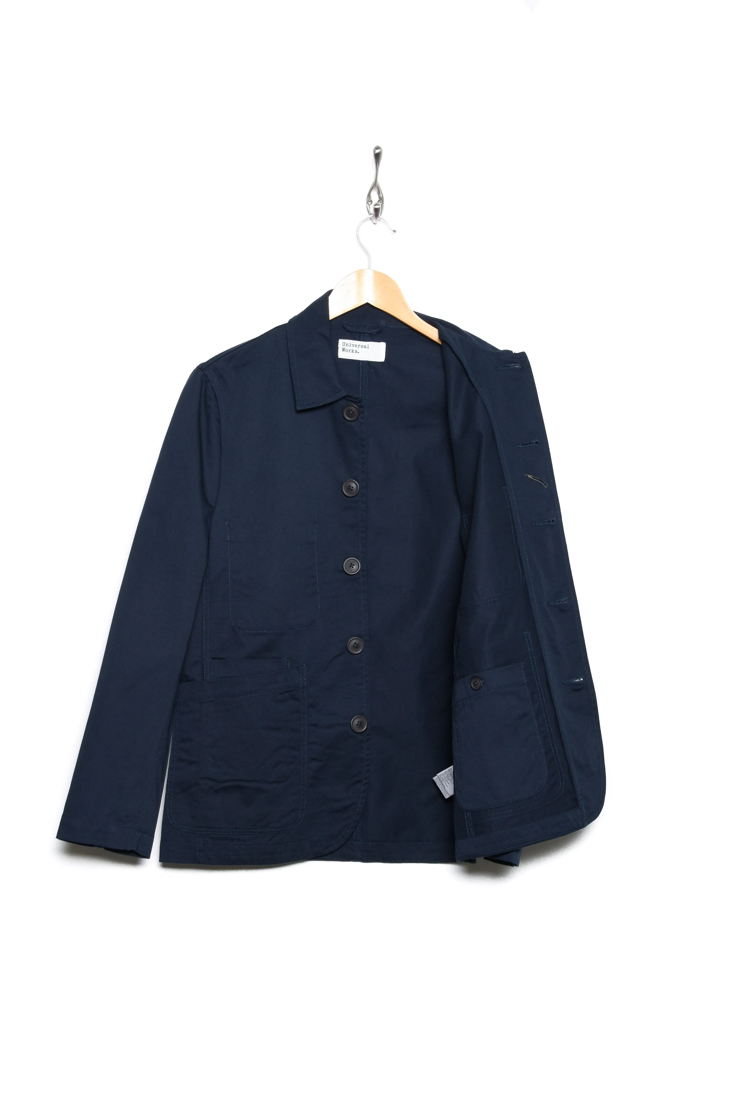 Universal Works Bakers Jacket twill navy 00102