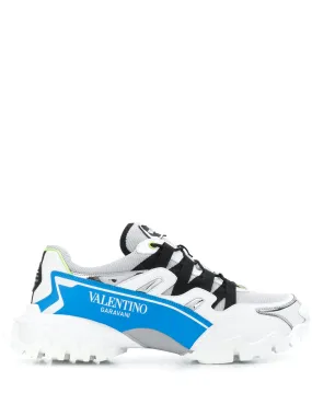 Valentino Garavani Men's Climber Sneakers - WHITE / BLUE