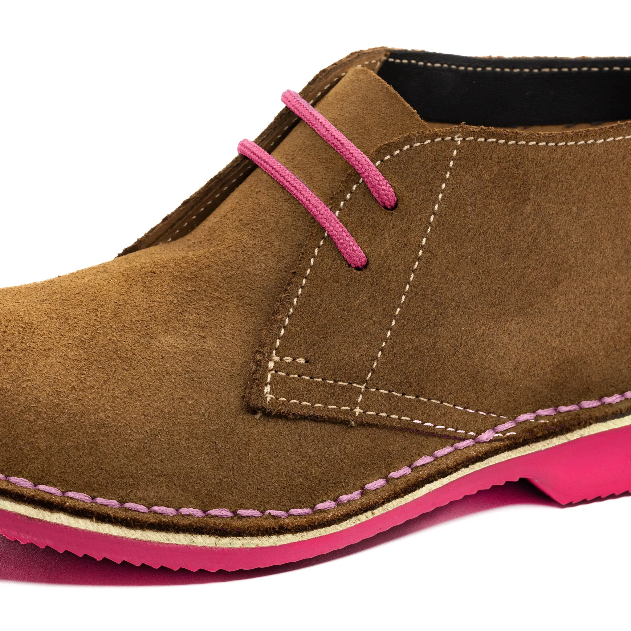 VELDSKOEN HERITAGE HADEDA (HOT PINK SOLE)