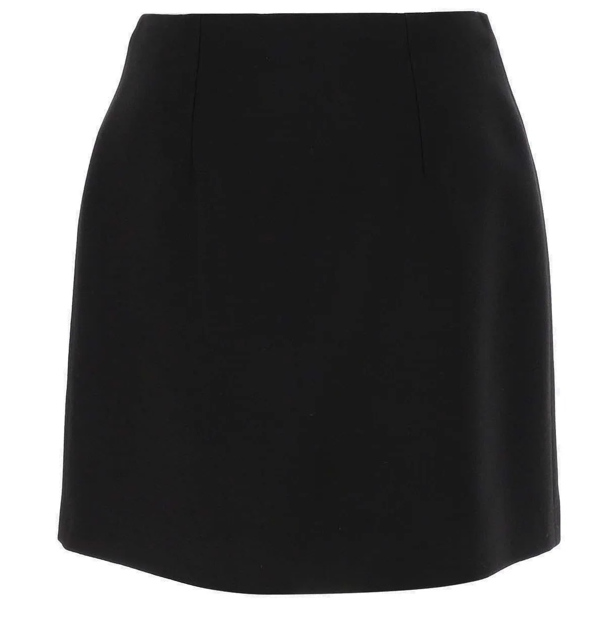 Versace Button-Up A-Line Mini Skirt