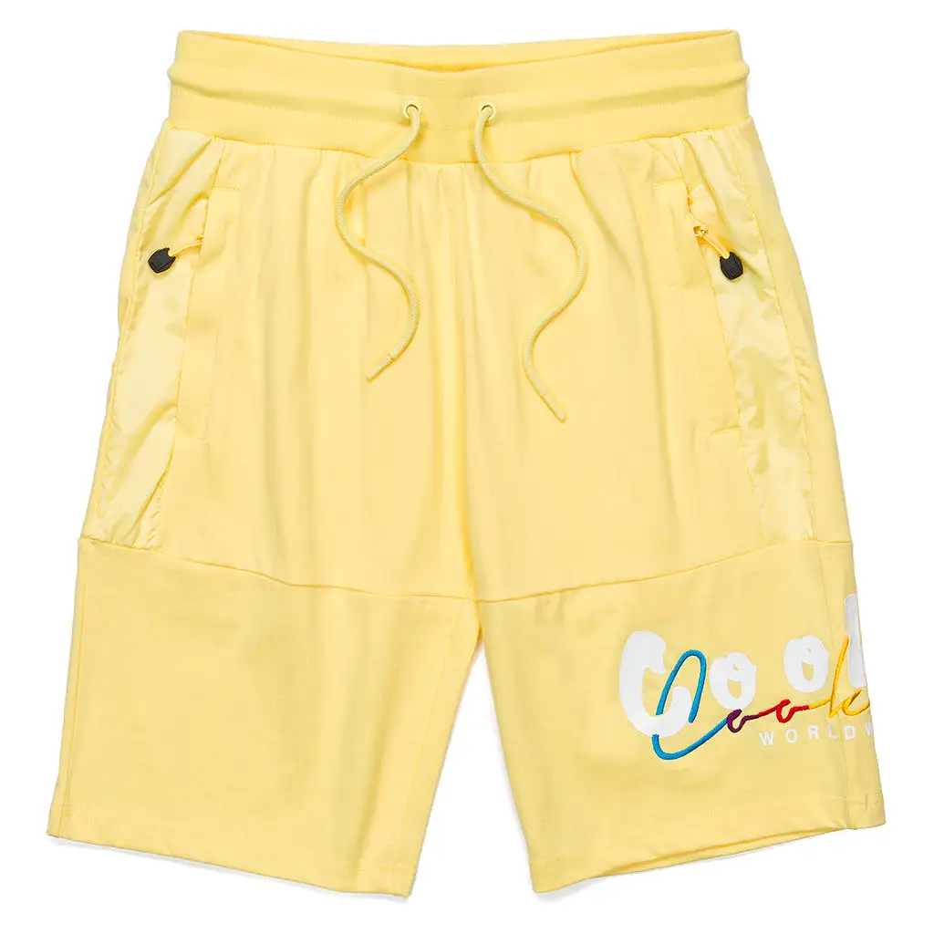 VERSAILLES JERSEY SHORTS YELLOW