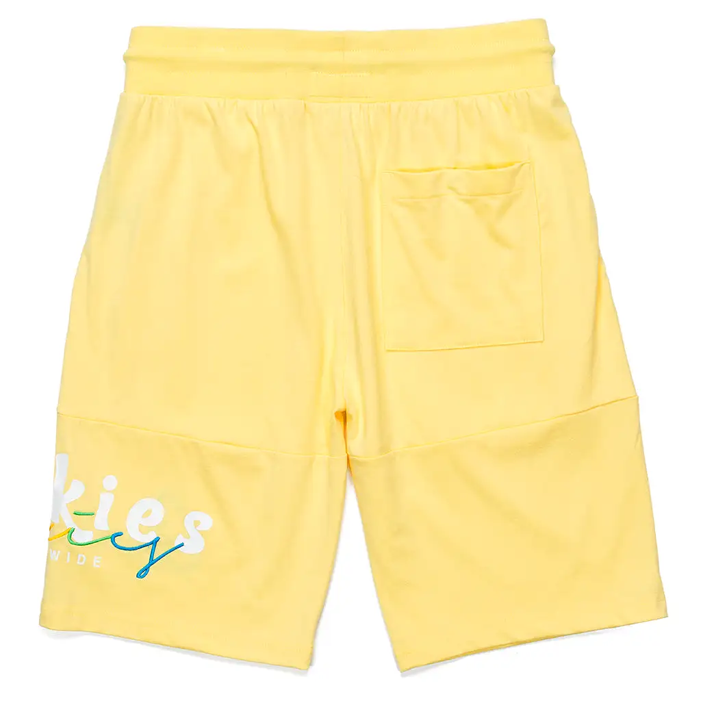 VERSAILLES JERSEY SHORTS YELLOW