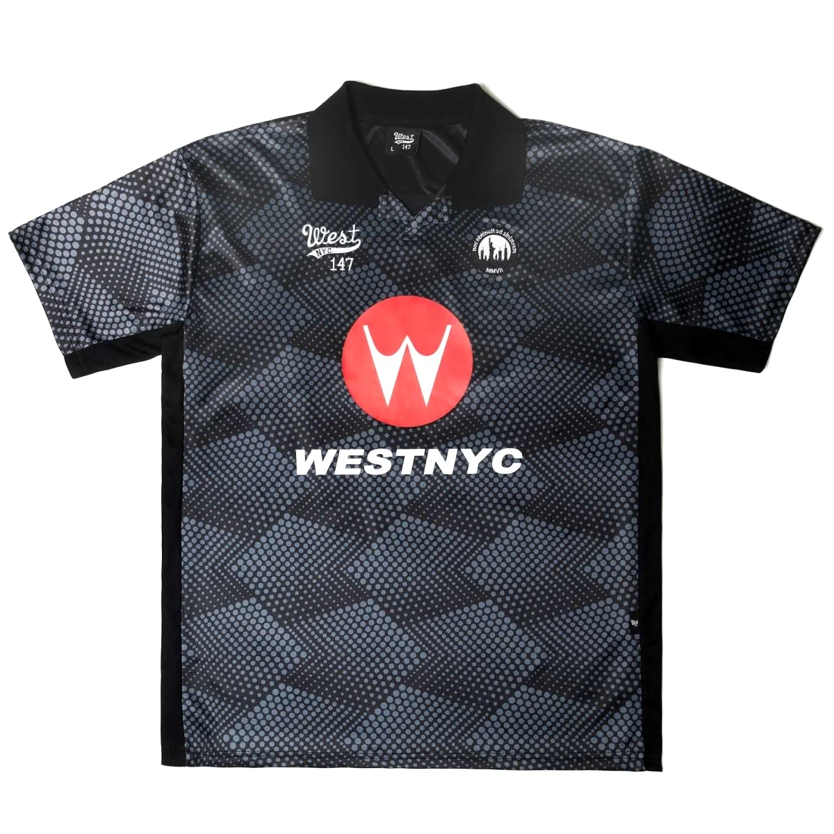 West NYC Soccer Jersey Black