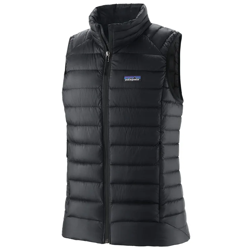 Women's Down Sweater Vest - Black