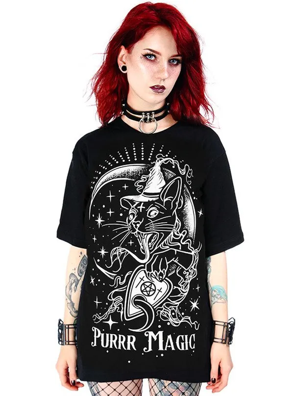 Women's Purrr Magic Oversized Tee