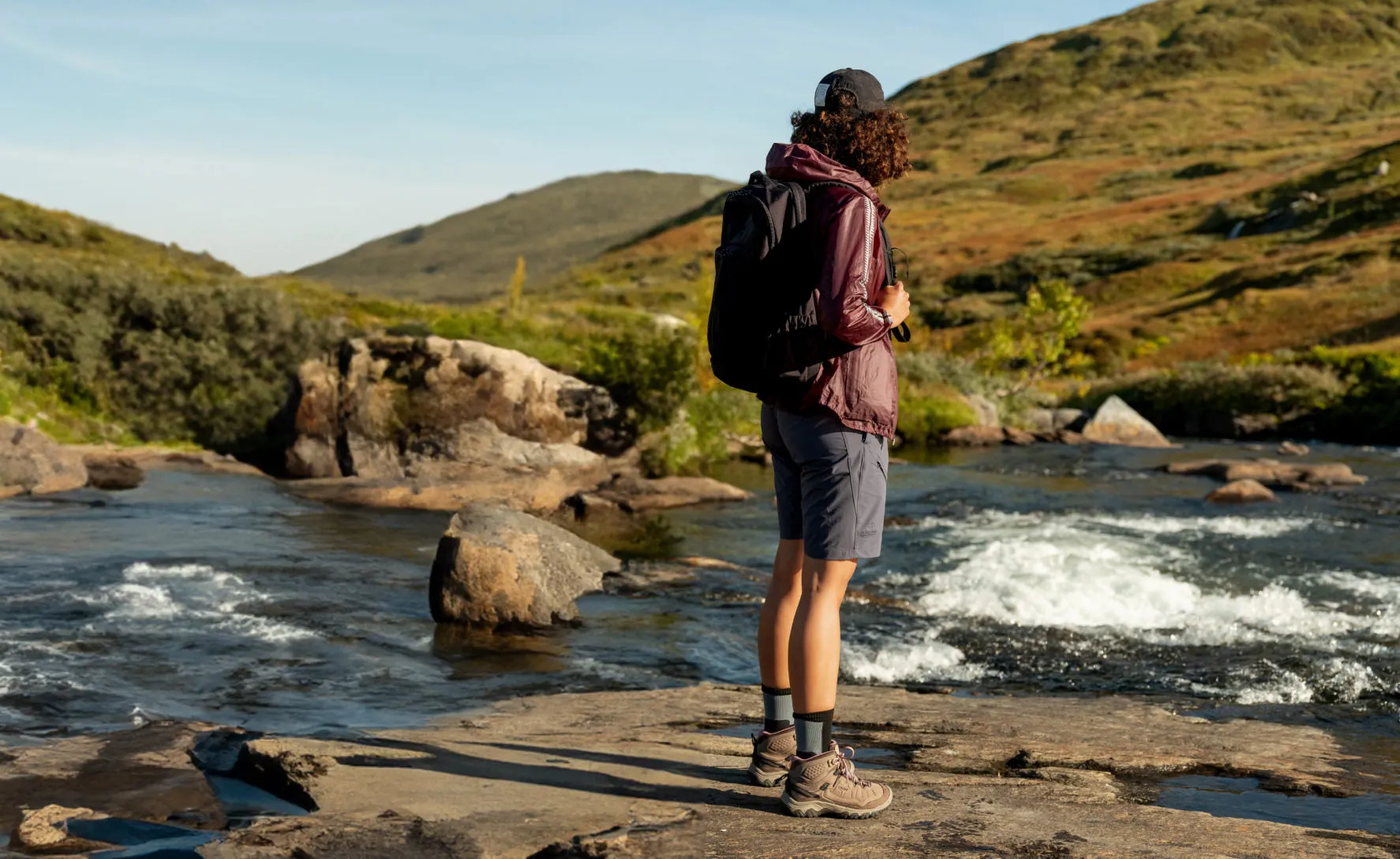 Women's Targhee IV Wide Waterproof Hiking Boot  |  Brindle/Nostalgia Rose