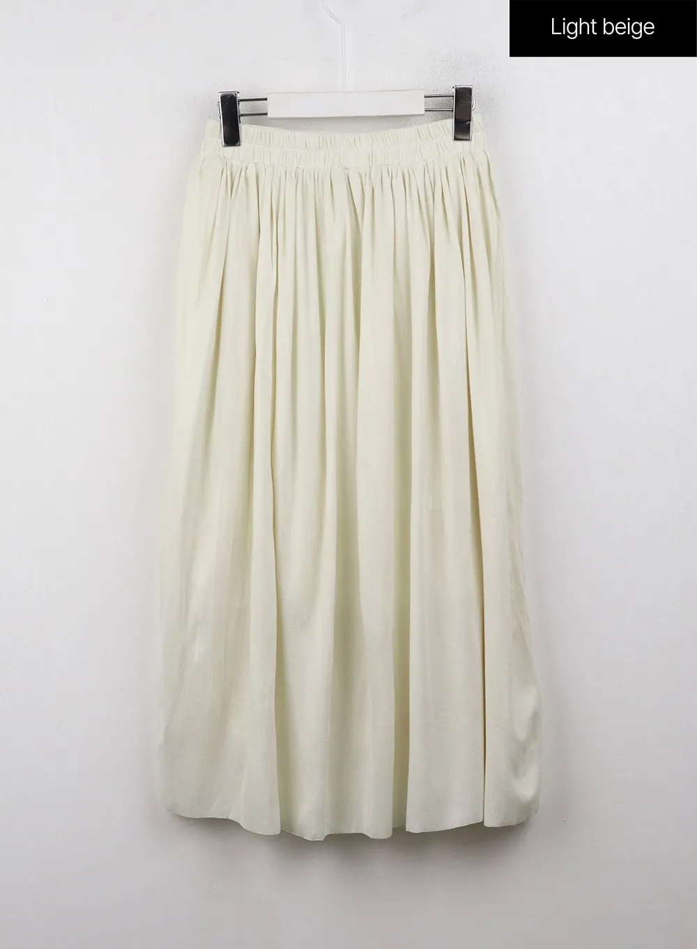 Wrinkle Maxi Skirt OJ412