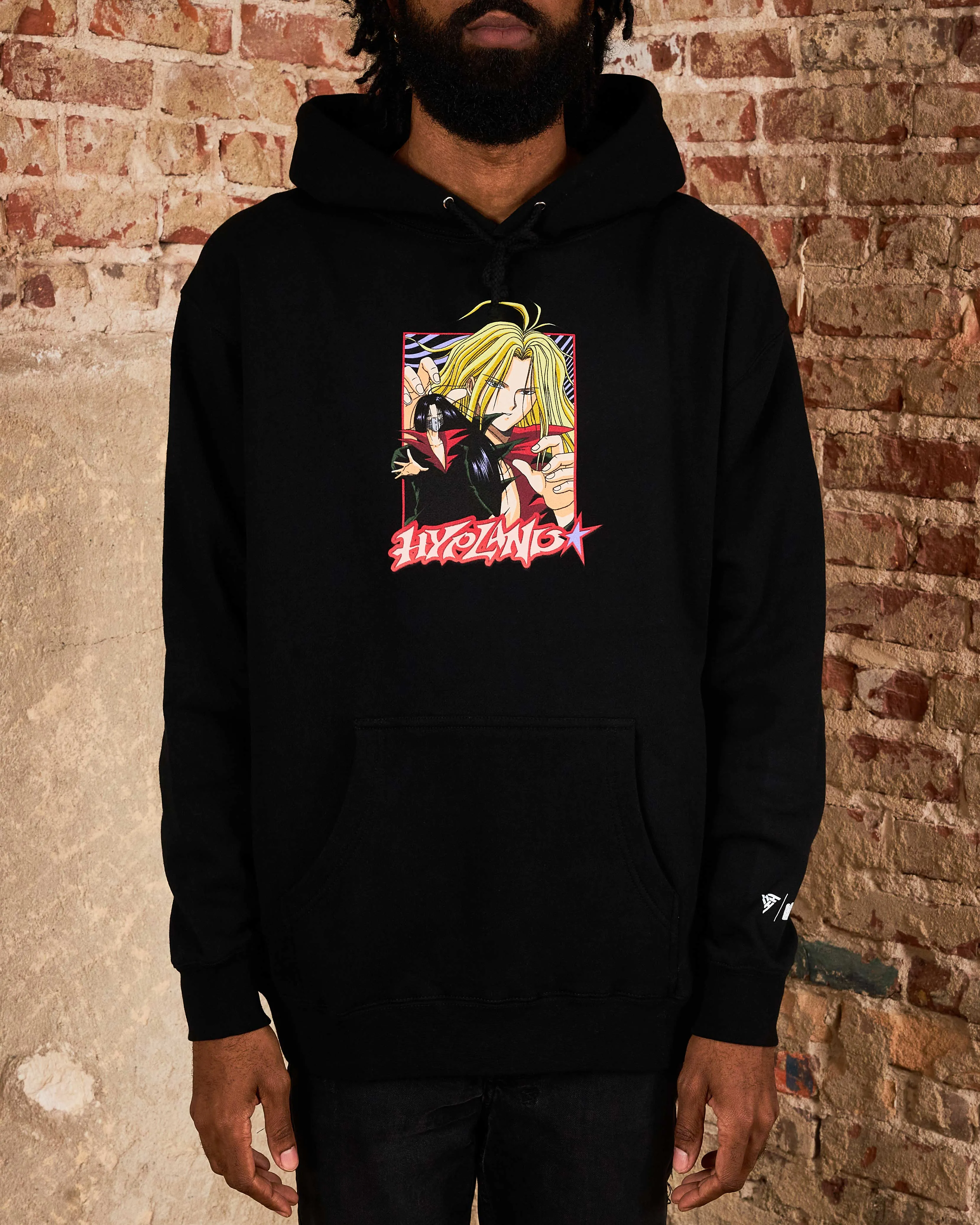 YYH KARASU STAR HOODIE (BLACK)