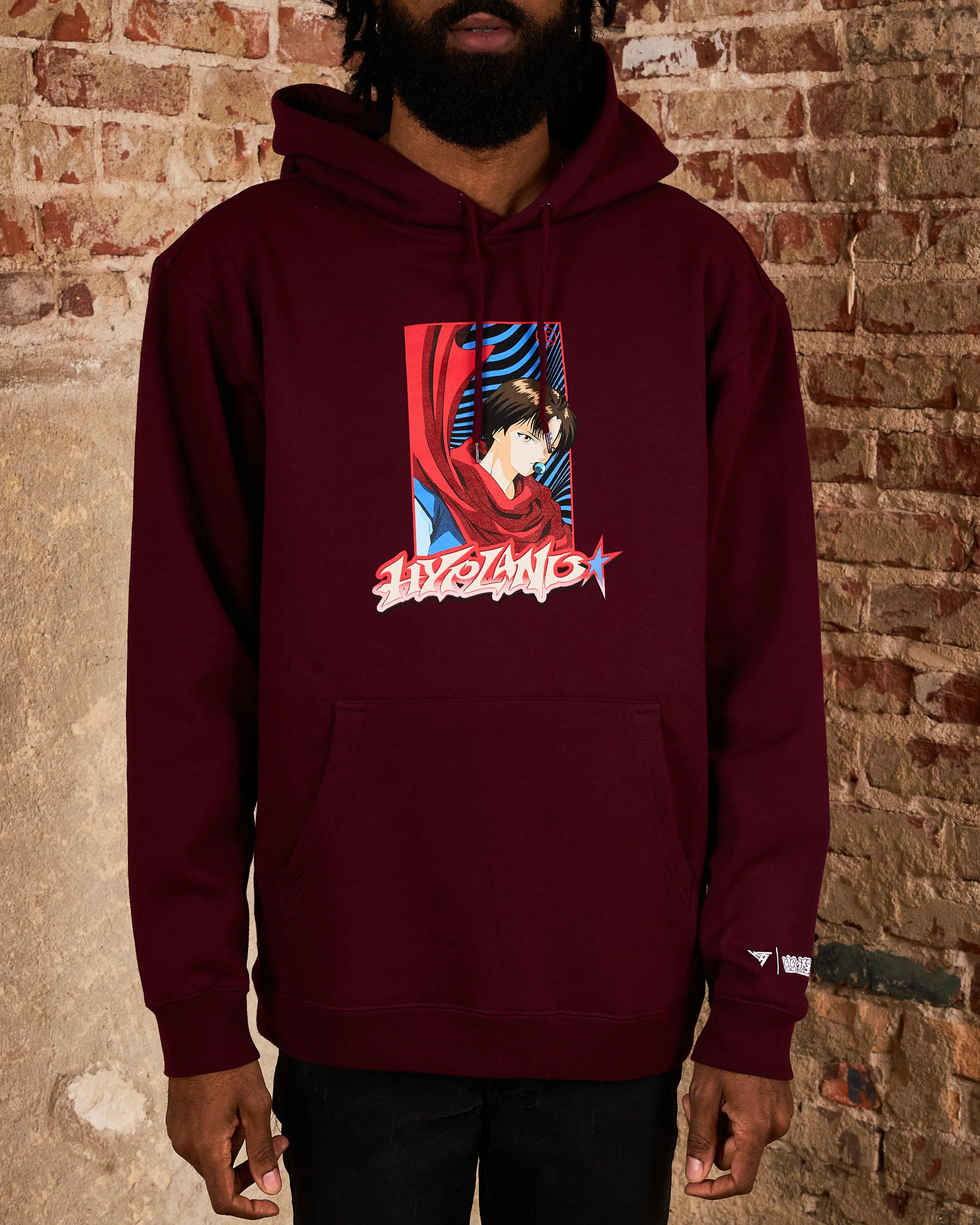 YYH KOENMA HOODIE (MAROON)