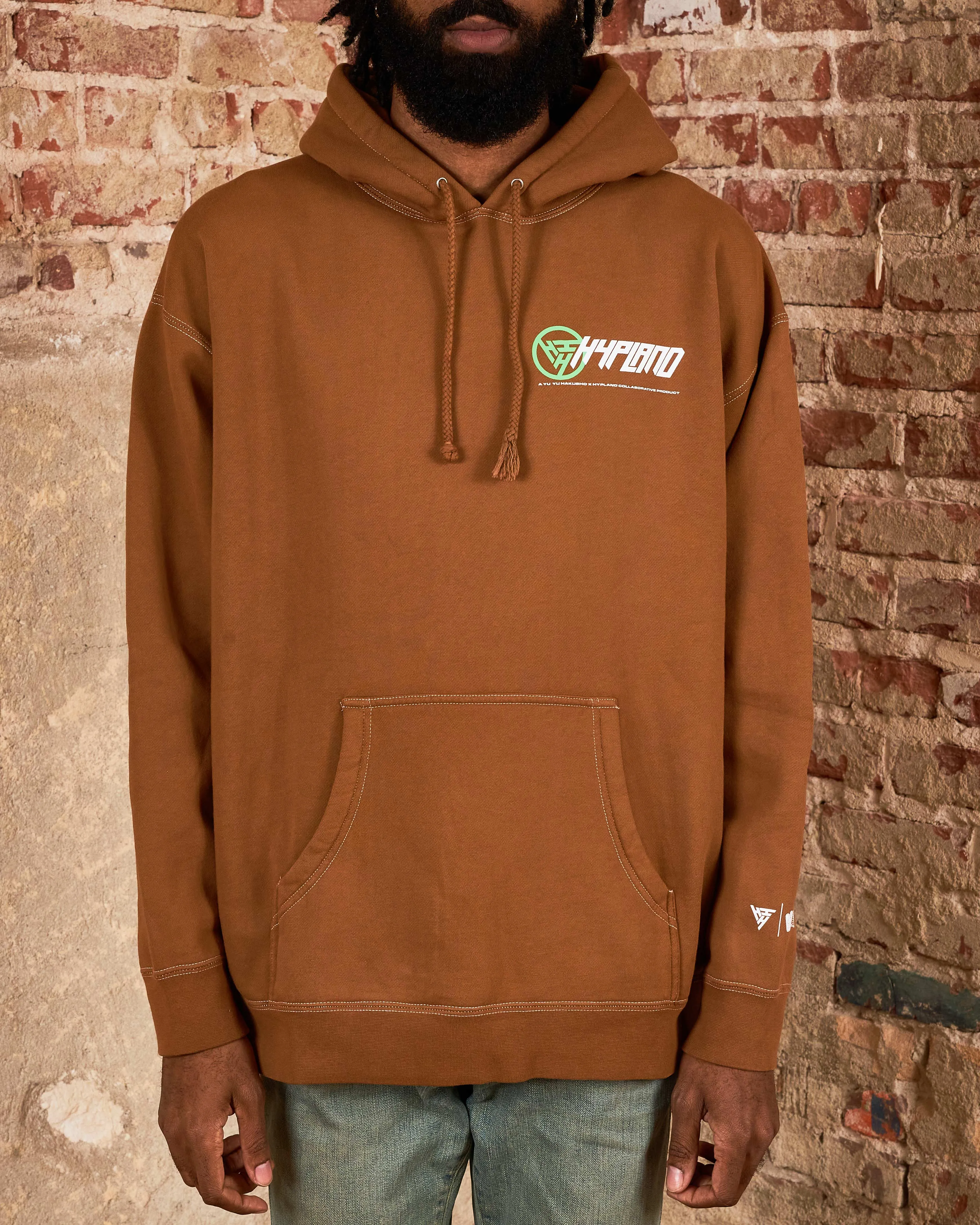 YYH TEAM TOGURO HOODIE (BROWN)