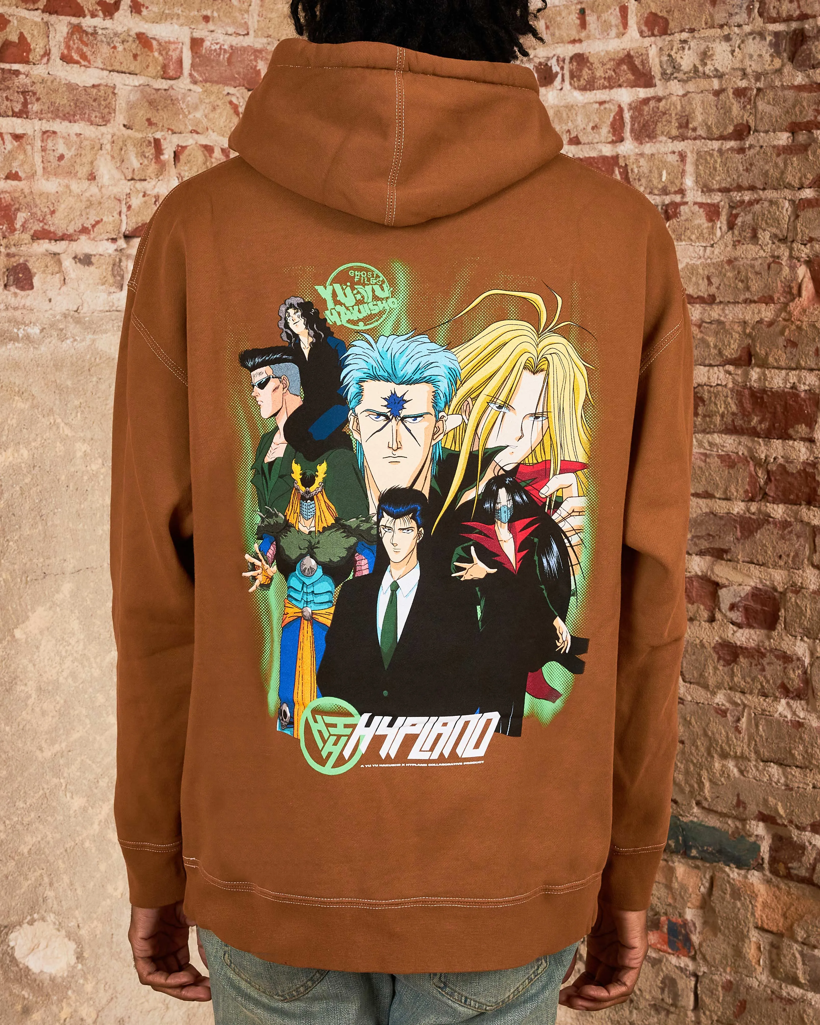 YYH TEAM TOGURO HOODIE (BROWN)