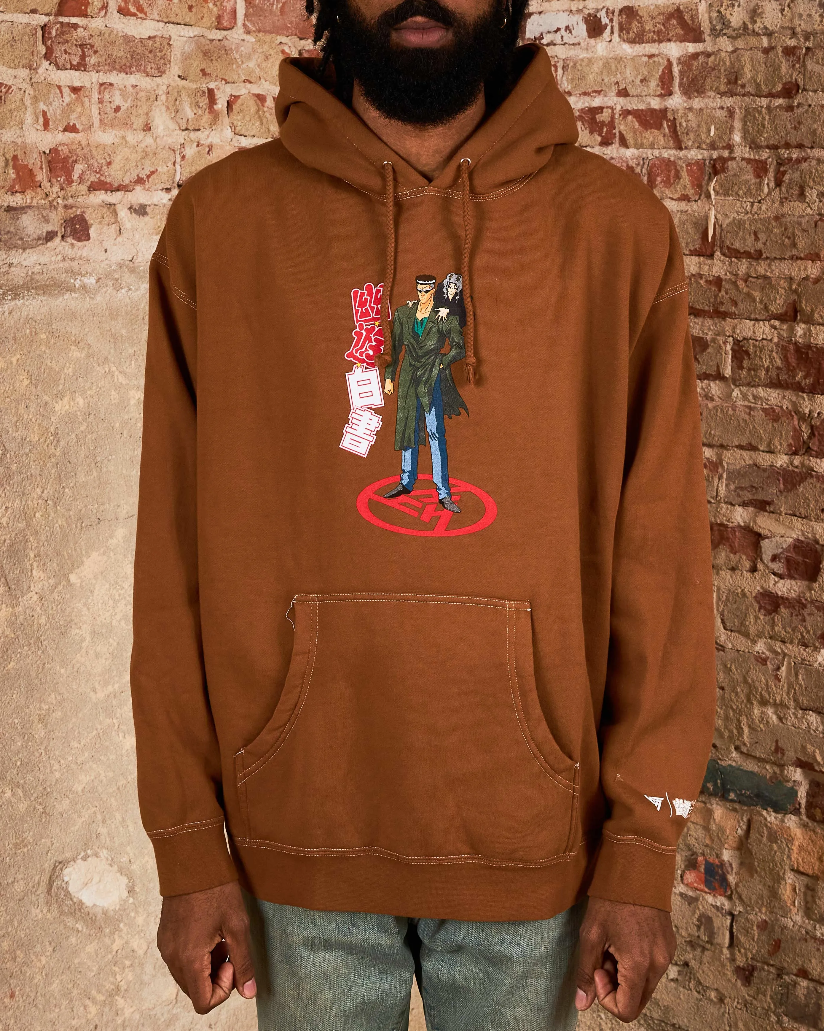 YYH TOGURO BROS HOODIE (BROWN)