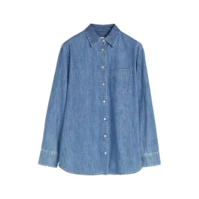 ZIC SHIRT IN PURE COTTON DENIM Woman Medio Used